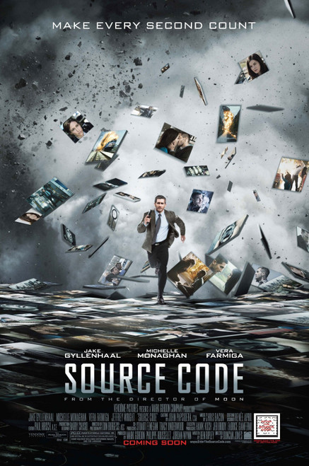 Source Code (2011)_1 Poster Canvas Movie Film Print A0 A1 A2 A3 A4 A5 A6 Art Wal