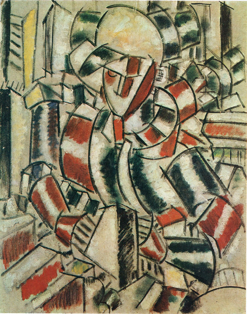 Fernand Leger - Woman in red and green Poster Canvas Movie Film Print A0 A1 A2 A
