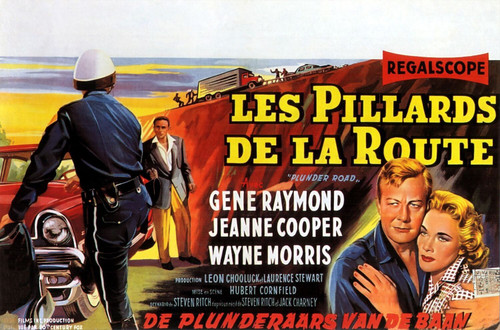 Plunder Road (1957)_2 Poster Canvas Movie Film Print A0 A1 A2 A3 A4 A5 A6 Art Wa