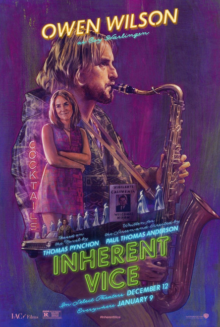Inherent Vice (2014)_8 Poster Canvas Movie Film Print A0 A1 A2 A3 A4 A5 A6 Art W