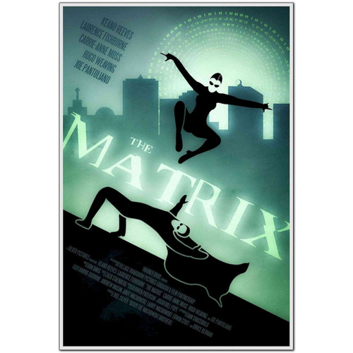 matrix 27 Poster Canvas Movie Film Print A0 A1 A2 A3 A4 A5 A6 Art Wall Decoratio