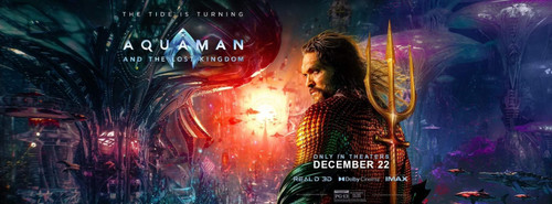 Aquaman and the Lost Kingdom (2023)_4 Movie Film Poster Canvas iconic design