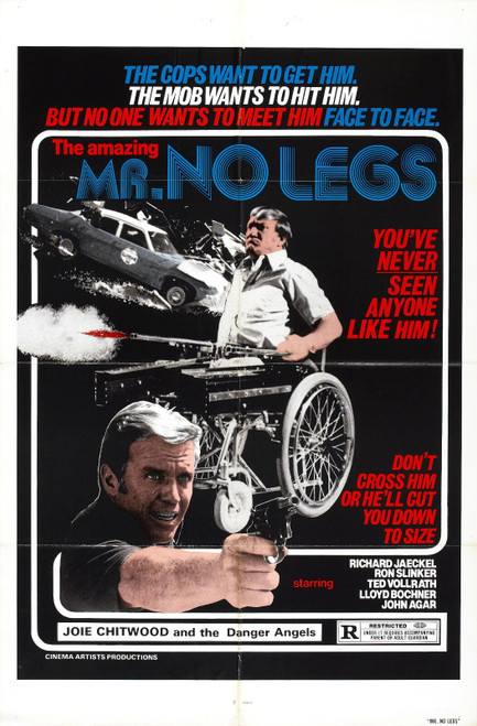 Amazing Mr No Legs 01 Poster Canvas Movie Film Print A0 A1 A2 A3 A4 A5 A6 Art Wa