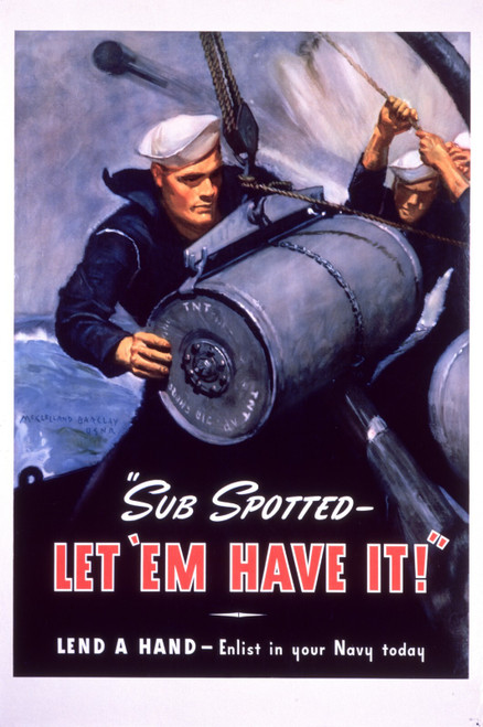 let_em_have_it-ww2-posters Art Gallery Poster Canvas Print Wall Decoration A0 A1
