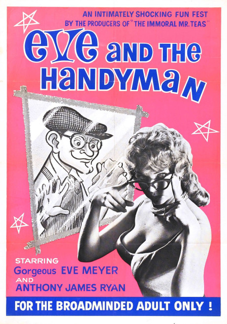 Eve And Handyman 01 Poster Canvas Movie Film Print A0 A1 A2 A3 A4 A5 A6 Art Wall