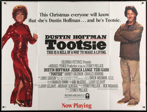 TOOTSIE (1982) 6 Poster Canvas Movie Film Print A0 A1 A2 A3 A4 A5 A6 Art Wall De