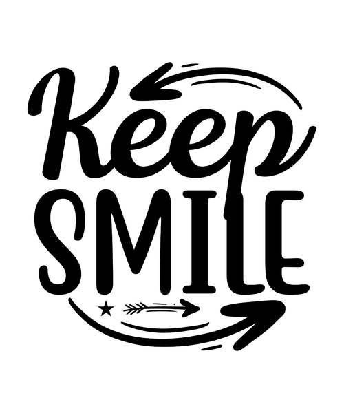 Keep Smile-01 (2) Poster Canvas Movie Film Print A0 A1 A2 A3 A4 A5 A6 Art Wall D