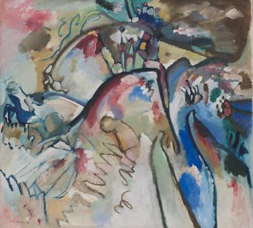 Wassily Kandinsky - Improvisation 21A Poster Canvas Movie Film Print A0 A1 A2 A3