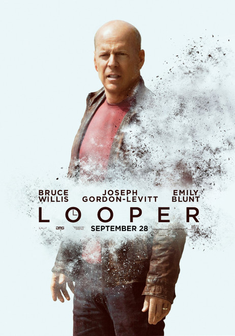 Looper (2012)_6 Poster Canvas Movie Film Print A0 A1 A2 A3 A4 A5 A6 Art Wall Dec