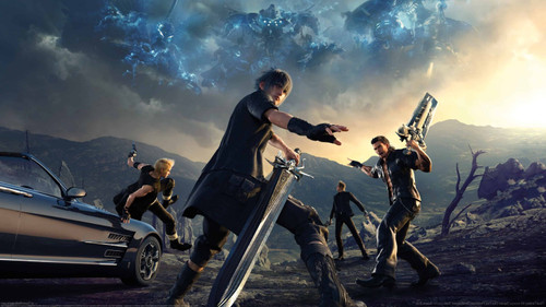 Final Fantasy VII Remake 1 Poster Canvas Movie Film Print A0 A1 A2 A3 A4 A5 A6 A