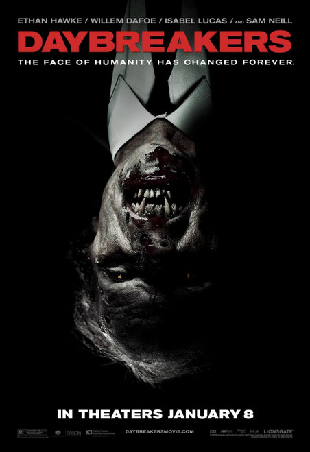 Daybreakers (2010)_4 Movie Film Poster Canvas iconic design