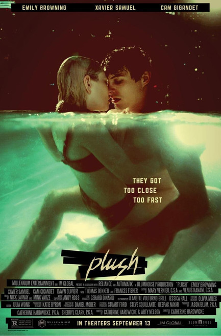 Plush (2013)_2 Poster Canvas Movie Film Print A0 A1 A2 A3 A4 A5 A6 Art Wall Deco