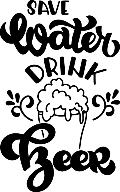 Save water drink beer Poster Canvas Movie Film Print A0 A1 A2 A3 A4 A5 A6 Art Wa