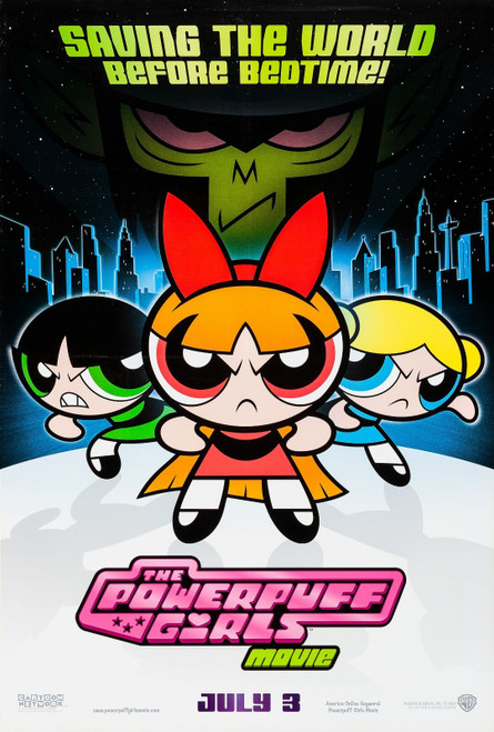 The Powerpuff Girls (2002)_1 Poster Canvas Movie Film Print A0 A1 A2 A3 A4 A5 A6