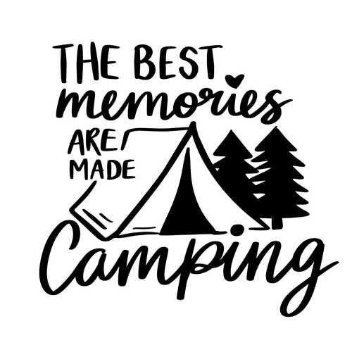 14. The Best Memories Are Made Camping Poster Canvas Movie Film Print A0 A1 A2 A