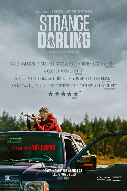 Strange Darling (2024)_3 Poster Canvas Movie Film Print A0 A1 A2 A3 A4 A5 A6 Art