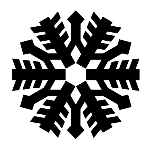 Snow Flake1-07 Poster Canvas Movie Film Print A0 A1 A2 A3 A4 A5 A6 Art Wall Deco