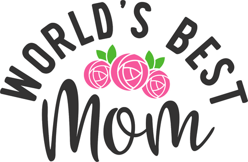 0015SC WorldsBestMom Funny Poster Design Canvas Motivation Print A0 A1 A2 A3 A4