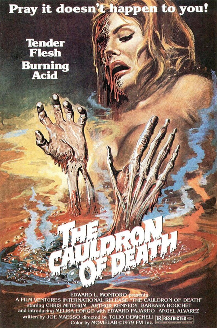 Cauldron of Death (1979)_0 Movie Film Poster Canvas iconic design