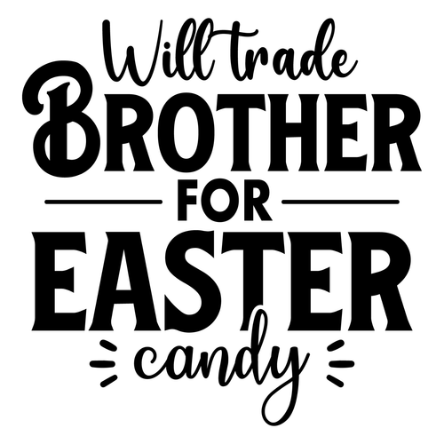 Will Trade Brother for Easter Candy-01 Poster Canvas Movie Film Print A0 A1 A2 A