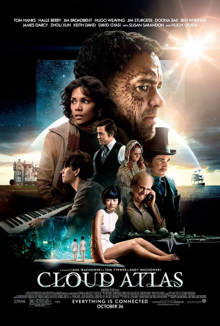 Cloud Atlas (2012)_12 Movie Film Poster Canvas iconic design