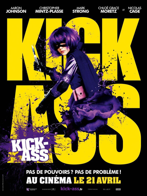 Kick-Ass (2010)_31 Poster Canvas Movie Film Print A0 A1 A2 A3 A4 A5 A6 Art Wall