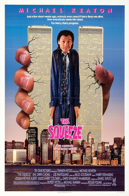 The Squeeze (1987)_0 Poster Canvas Movie Film Print A0 A1 A2 A3 A4 A5 A6 Art Wal