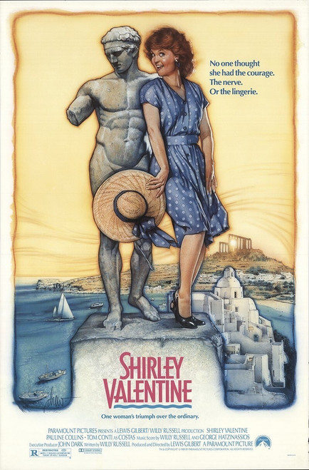 Shirley Valentine (1989)_0 Poster Canvas Movie Film Print A0 A1 A2 A3 A4 A5 A6 A