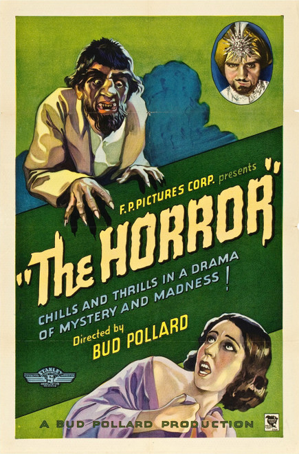 Horror 1932 01 Poster Canvas Movie Film Print A0 A1 A2 A3 A4 A5 A6 Art Wall Deco