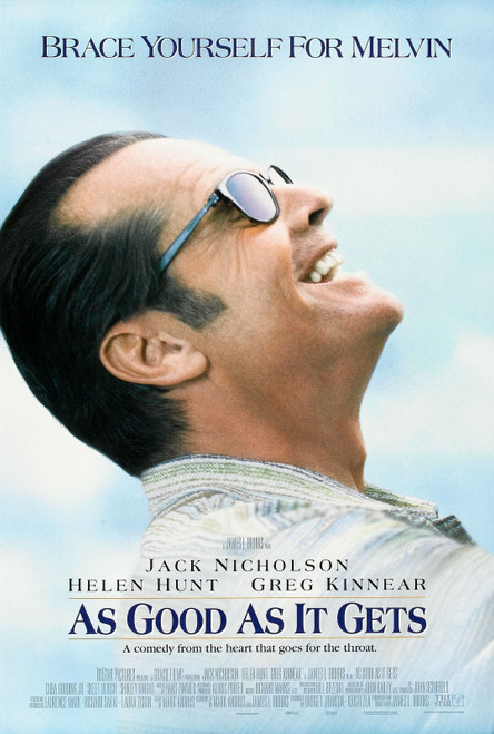 As Good As It Gets (1997)_0 Movie Film Poster Canvas iconic design