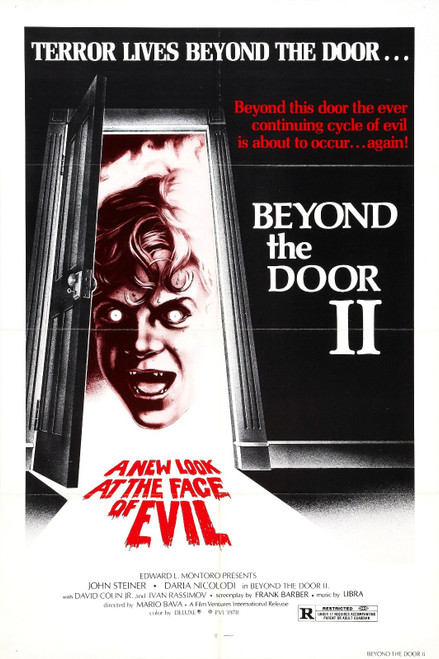 Beyond The Door 2 02 Poster Canvas Movie Film Print A0 A1 A2 A3 A4 A5 A6 Art Wal