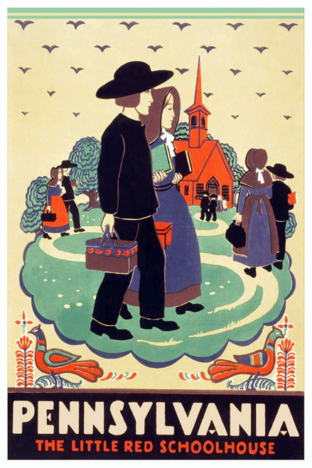 Pensylwania Vintage Travel 57 Poster Canvas Movie Film Print A0 A1 A2 A3 A4 A5 A