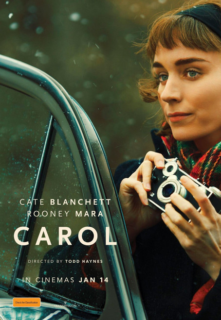 Carol (2015)_6 Movie Film Poster Canvas iconic design