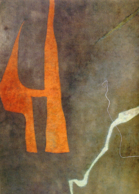 1958 William Baziotes Crepuscule Dusk American painting Art Gallery Poster Canva