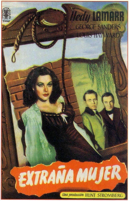The Strange Woman (1946)_2 Poster Canvas Movie Film Print A0 A1 A2 A3 A4 A5 A6 A