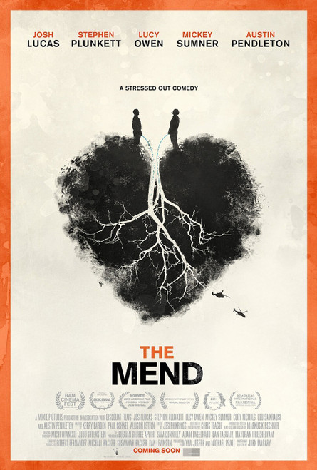 The Mend (2014)_0 Poster Canvas Movie Film Print A0 A1 A2 A3 A4 A5 A6 Art Wall D