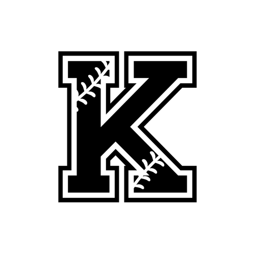 Baseball-Letters-with-Stitches_11 Poster Made to Order Canvas Print A0 A1 A2 A3