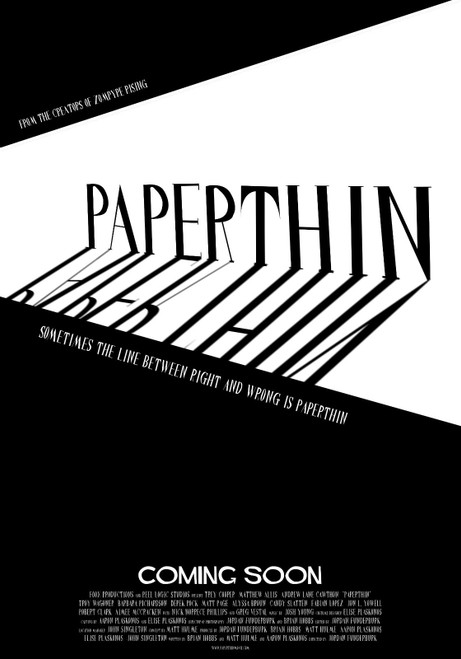 Paperthin (2012)_0 Poster Canvas Movie Film Print A0 A1 A2 A3 A4 A5 A6 Art Wall