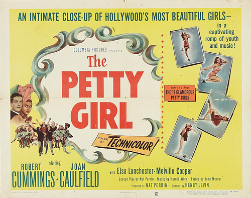 The Petty Girl (1950)_4 Poster Canvas Movie Film Print A0 A1 A2 A3 A4 A5 A6 Art