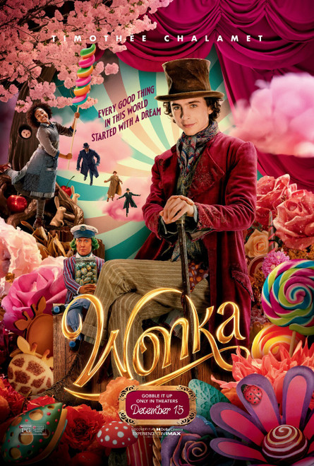Wonka (2023)_17 Poster Canvas Movie Film Print A0 A1 A2 A3 A4 A5 A6 Art Wall Dec
