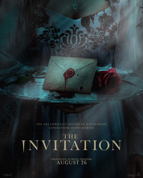 The Invitation (2022)_1 Poster Canvas Movie Film Print A0 A1 A2 A3 A4 A5 A6 Art