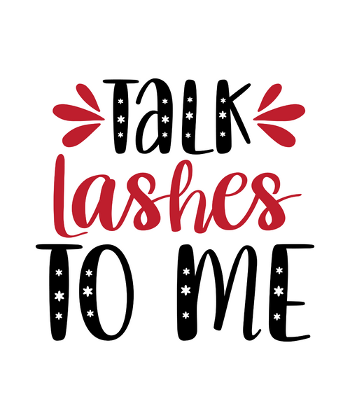 Talk Lashes To Me-01 (2) Poster Canvas Movie Film Print A0 A1 A2 A3 A4 A5 A6 Art