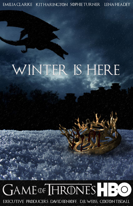 Game of Thrones (29) Poster Canvas Movie Film Print A0 A1 A2 A3 A4 A5 A6 Art Wal