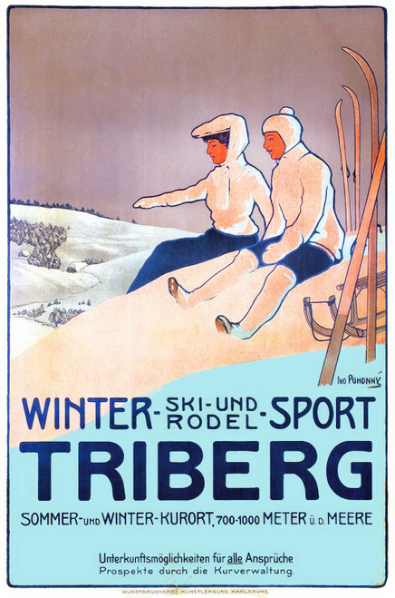 51807649286_PUHONNY, Ivo. Winter Ski und Rodel Sport, Triberg.-artofuniverse0