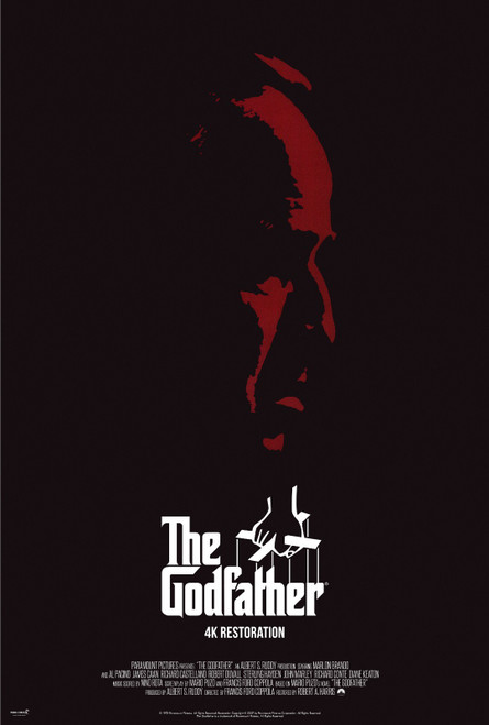 Godfather 4 Poster Canvas Movie Film Print A0 A1 A2 A3 A4 A5 A6 Art Wall Decorat