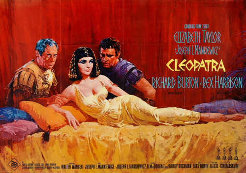 Cleopatra (1963)_2 Movie Film Poster Canvas iconic design