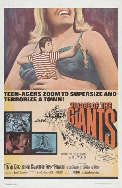 Village of the Giants (1965)_0 Poster Canvas Movie Film Print A0 A1 A2 A3 A4 A5