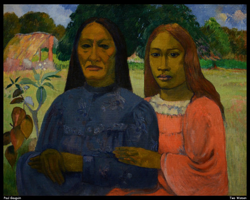 paul-gauguin---two-women--jpb_21610883910_o(1) Poster Canvas Movie Film Print A0
