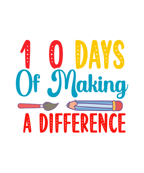 100 Days Of Making A Difference-01 (3) Poster Canvas Movie Film Print A0 A1 A2 A