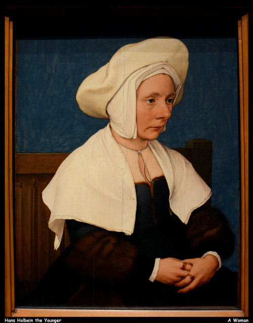 hans-holbein-the-younger---a-woman--jpb_30331091330_o(1) Poster Canvas Movie Fil